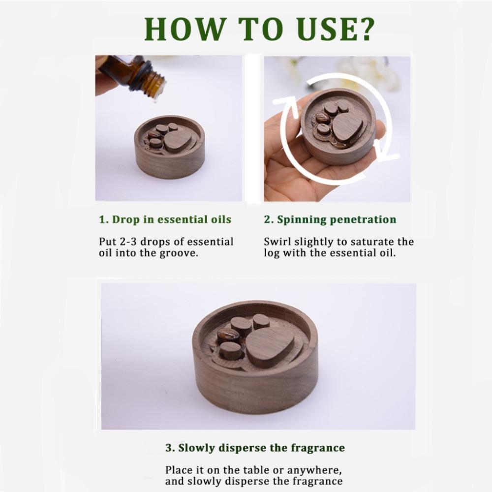 Wooden Wooden Diffuser Portable Expanded Fragrant Wood New Aromatherapy Inhaler