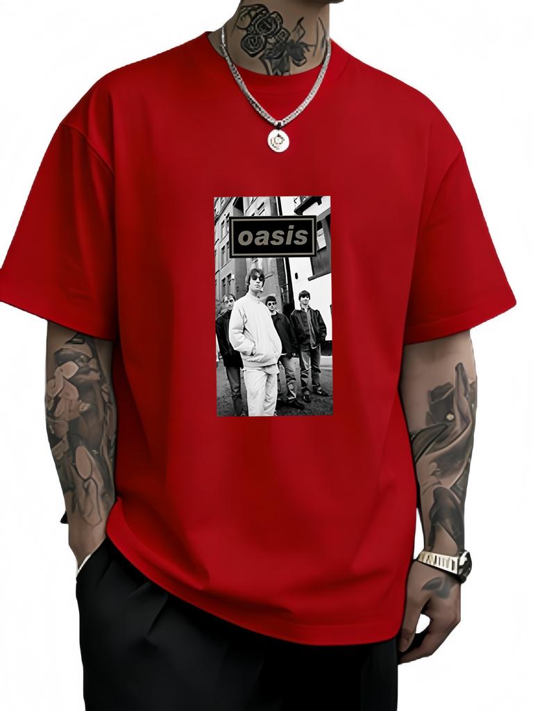 2026 bestselling fashionable mens printed Tshirts highquality roundneck shortsleeved tops outdoor casual daily wear