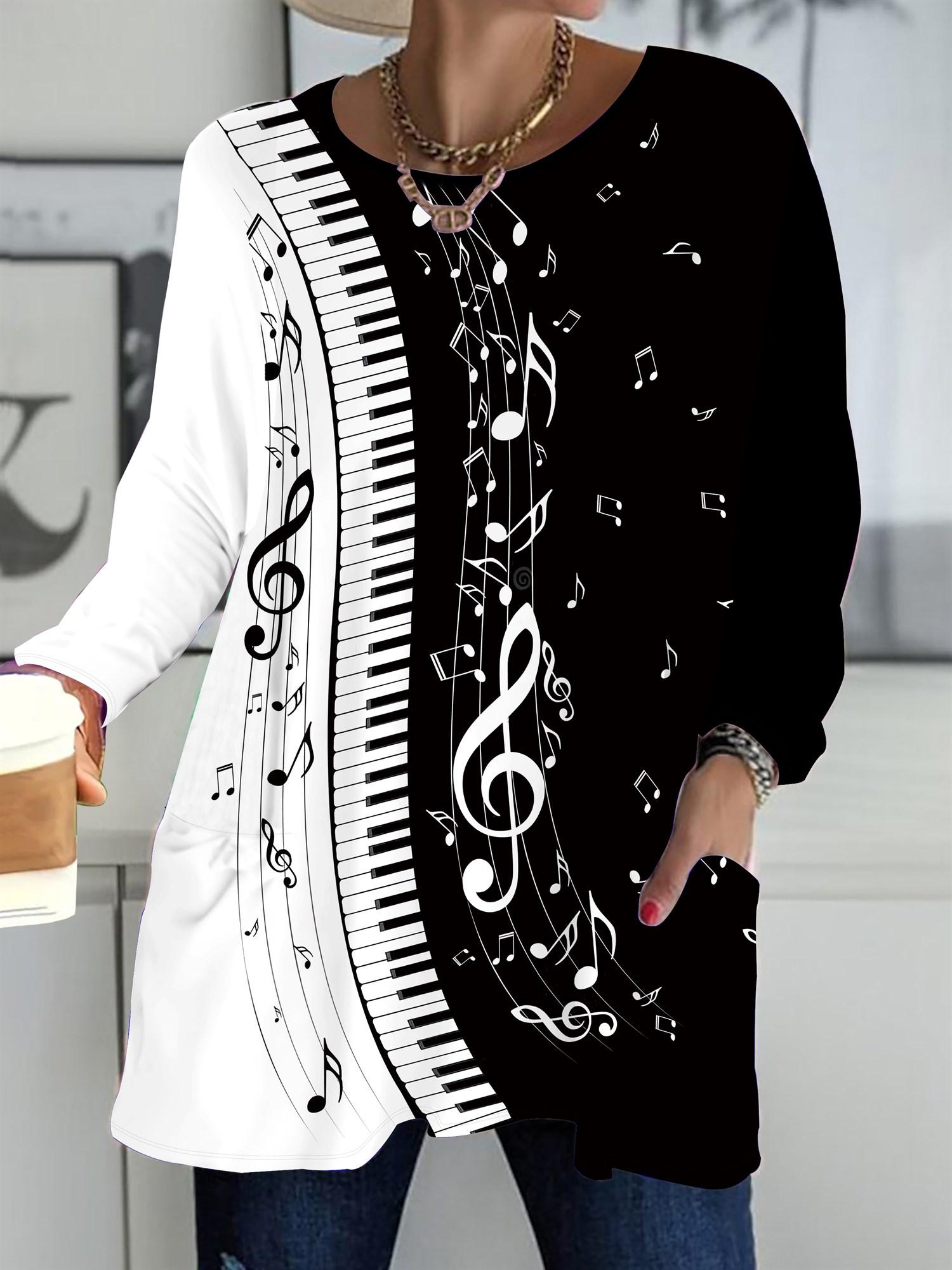 

Осень-Зима 2025 Новые Женские Топы Большого Размера, Модные Футболки с 3D-принтом цветов, с Круглым Вырезом и Длинным Рукавом 1XL чёрный