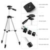 Max. Height 46inch/118cm Aluminum Alloy Camera Tripod Lightweight Portable Photography Video Tripod Max. Load 2.5kg with Carrying Bag Compatible with