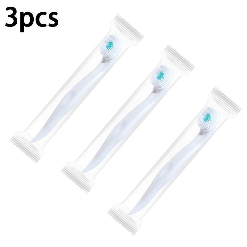 Disposable Mouthwash Toothbrush Convenient Multi-functional Refreshing No-rinse Mini Travel Toothbrush