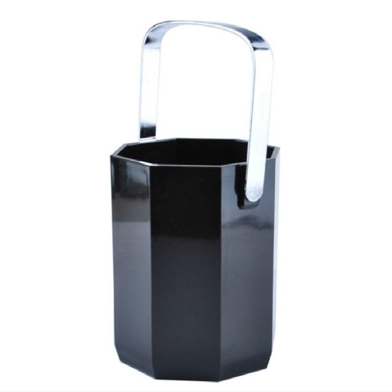 Kitchen Bar Glass 1 L Acrylic Black Acrylic Bar Beer Bottle Wine Bottle | Glass and Ice Clamps