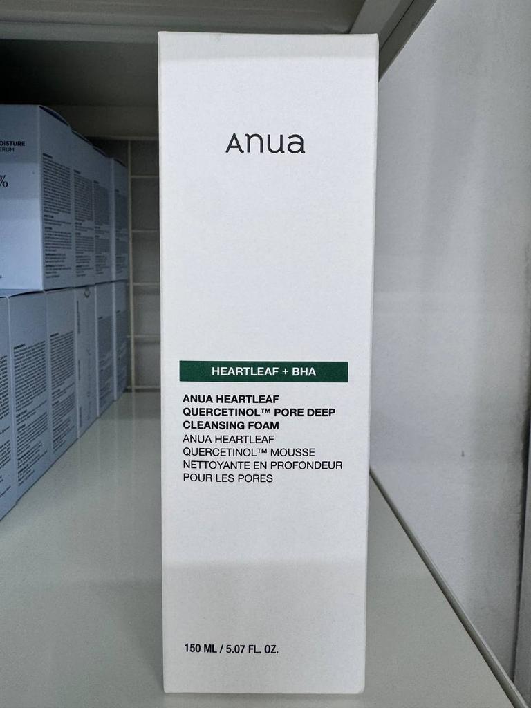 Anua Heartleaf Quercetinol Pore Deep Cleansing Foam 150ml / Moisturizing, Korean Cosmetics, Kbeauty