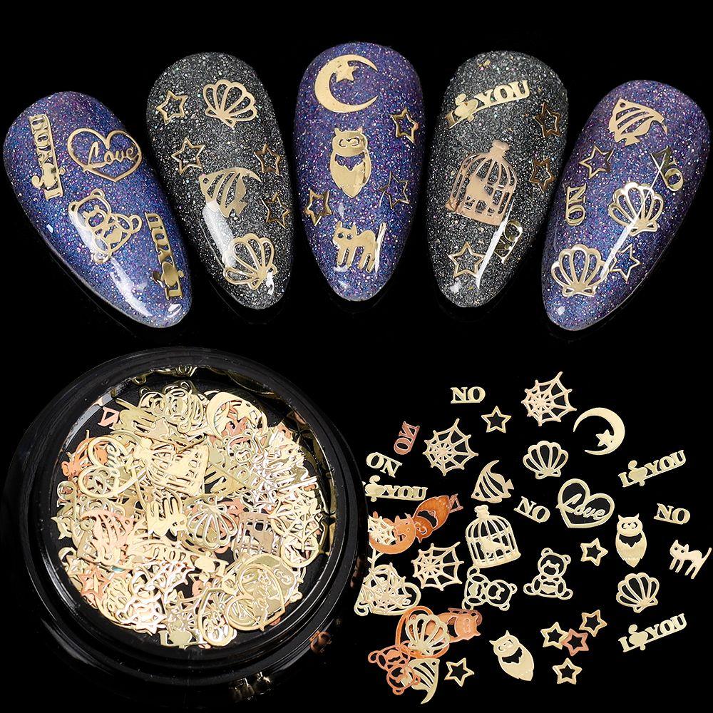 

Ведьма Хэллоуин Нейл-арт Украшения Блестки для нейл-арта DIY Украшения для нейл-арта Аксессуары для маникюра 2