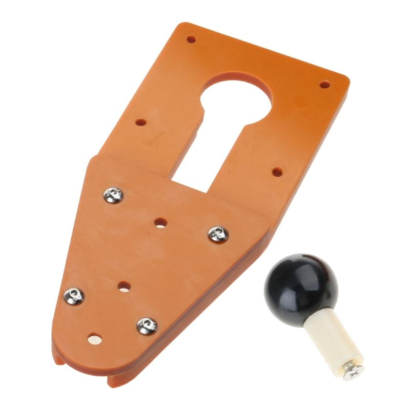 Flexible Trimming Machine Circle Cutting Jig Balance Board with Track Milling Circle for Woodworking Work for Bench DIY