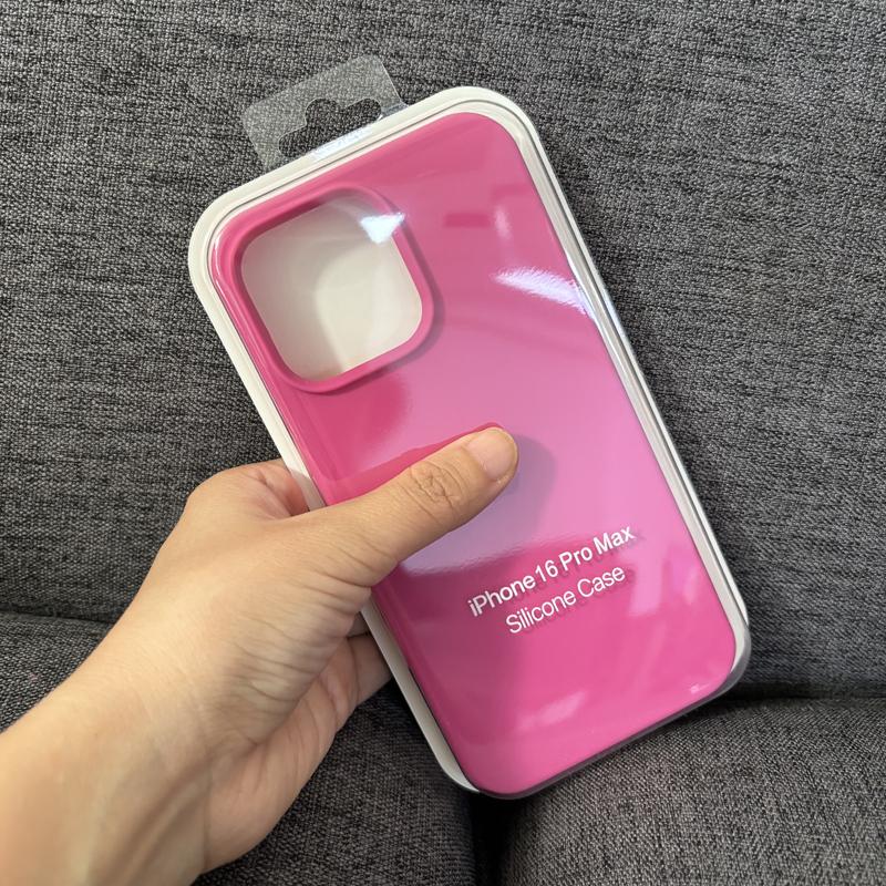 Trendy Liquid Silicone Full Wrap Slip Resistant and Drop Proof iPhone Case iPhone14 15 Pro Max 14 Plus 15 Plus 16 Plus iPhone 11 12 13 Case