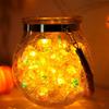 2025 New Pumpkin Horror Eyeballs LED String Lights Portable USB Halloween Party Decoration for Home Bar Atmosphere Decor