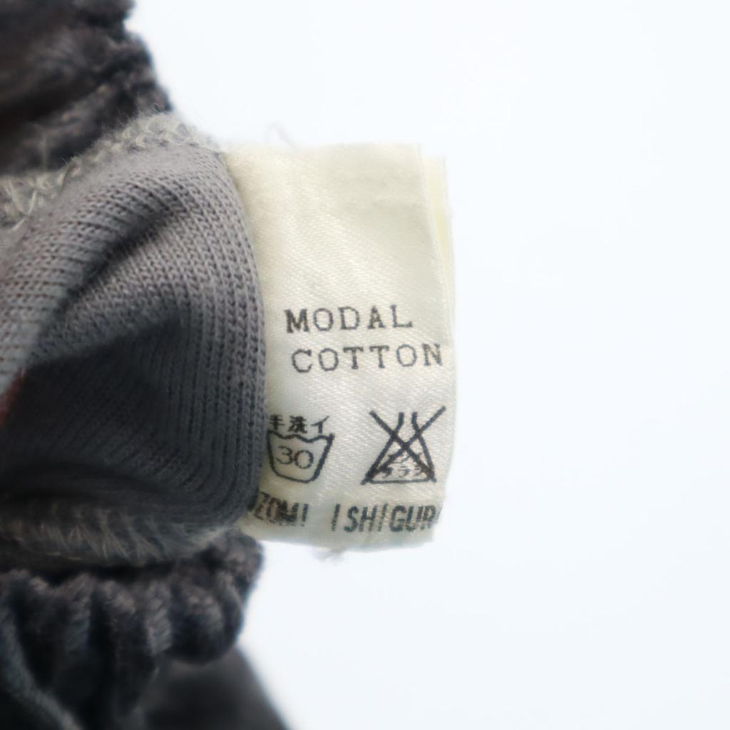 NOZOMI ISHIGURO made in Japan Velour-ähnliche Hose F grau Herren Gebraucht