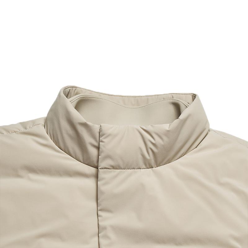 Fila Golf Series Minimalist Casual Sports Detachable Two-Piece Goose Down Warm Jacket Men Outerwear A61M545905FLK