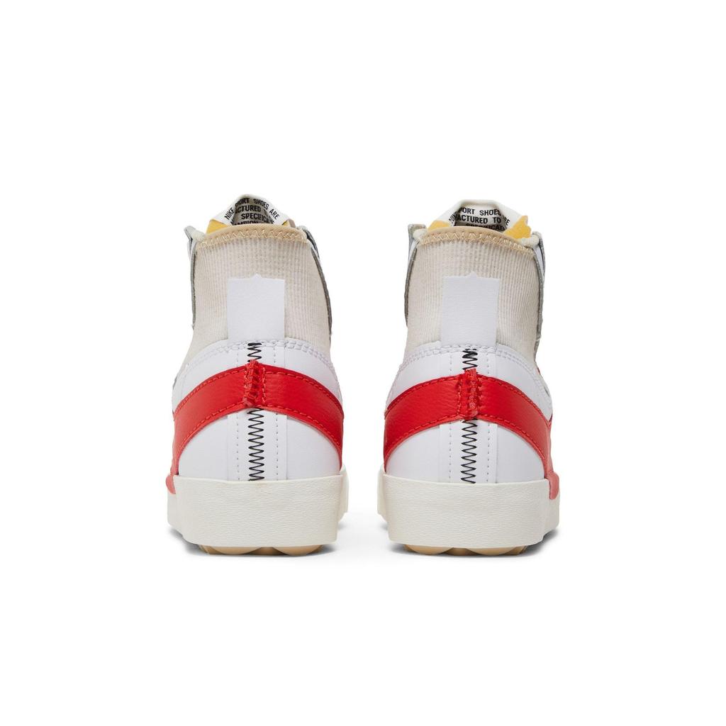 Nike Blazer Mid '77 Jumbo 'White Habanero Red' (Unisex) White / Habanero Red / Rattan / White Skateboard Shoes DD3111 102