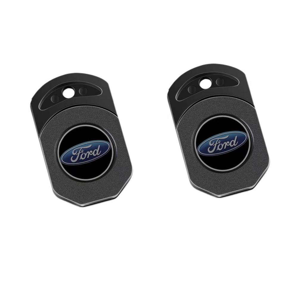 1/2/4PCS For Ford Focus Fiesta Mustang Ranger Fusion Mondeo Kuga ST Smax Car Door Welcome Light Projector Lamp Decor Accessories