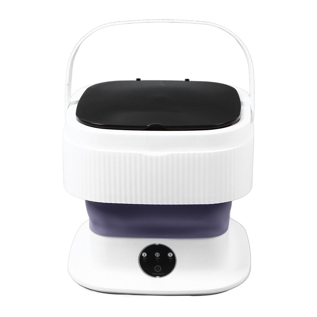 Foldable Washing Machine 10L Capacity Portable Washer for Baby Clothes Underwear Socks