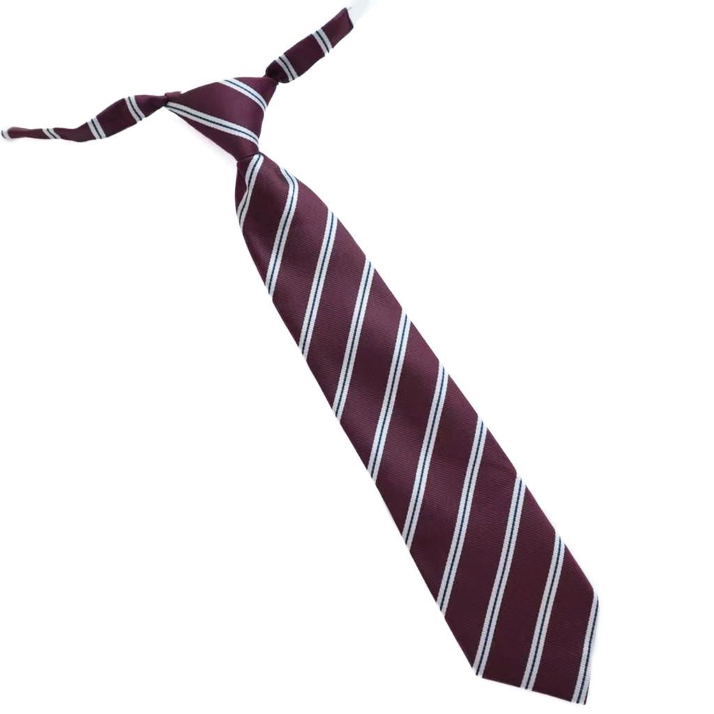 Striped Tie For Kids With Casual Style Perfect For School Uniforms