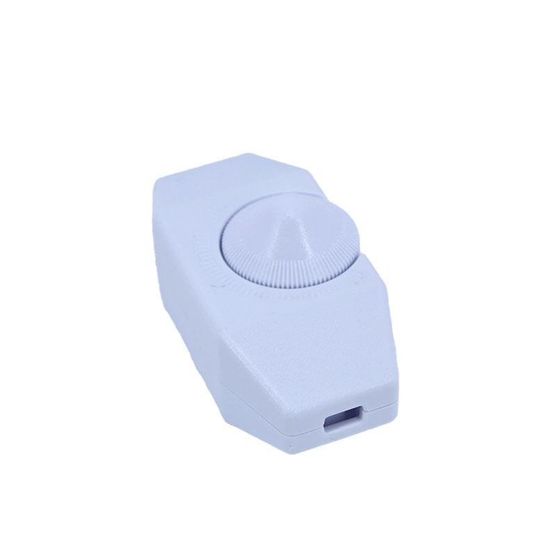 

220V Светодиодный диммерный переключатель Регулируемый контроллер белый черный Ручка Диммер лампы Шнуровой переключатель Вилка Включаемый Настольный Напольный светильник Диммирование Вкл Выкл 1pcs белый