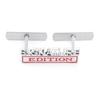 1Pc 3D Metal SIGNATURE Edition Logo Car Front Grille Badge Side Fender Rear Trunk Emblem Sticker Decal
