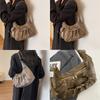 Shoulder Bag for Women Girls Trendy Evening Clutch Purse Pu Leather Under the Arm Purses Slings Bag Handbag Saddles Bag