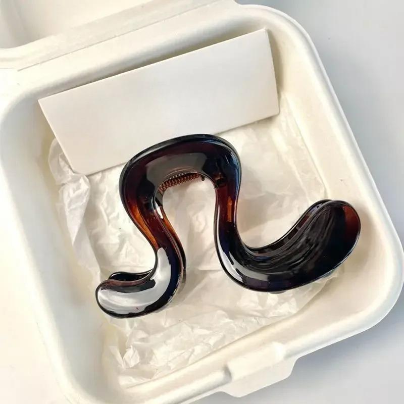 Elegante Damen Haarspange Premium Haarnadel Hinterkopf Accessoires Einfache Unregelmäßige Haarspange 2025 Neue Mode Haarspangen