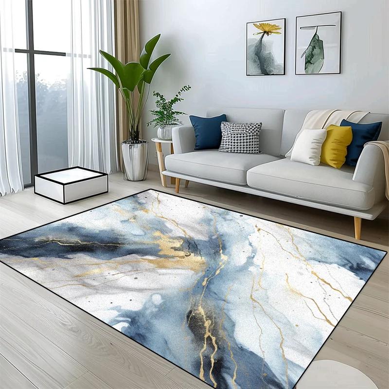 Abstract Splash Ink 3D Printed Living Room Large Area Carpet Home Decor Kids Room Bedside Carpets Non-slip Bath Rugs Sofa Mats