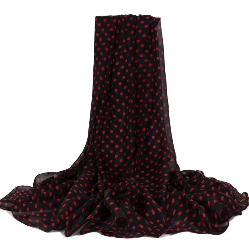 Extra Large Chiffon Printed Scarf White Shawl Dual-purpose Women's Korean Version Autumn and Winter Long Scarf Beach Towel for Women
