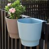 Wall-mounted Flower Pot Hanging Plant Baskets Semicircular Basket Balcony Garden