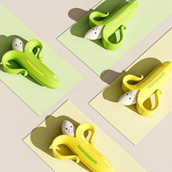 Scraper Knife Banana Shape Wall-Mounted Floor Drain Hair Remover Strong Clamping Hair Removal Scraper Knife Hair Cleaning Tool