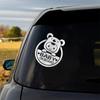 For Fiat JAC Chevrolet Ford GEELY Jeep Auto Universal Accessories Baby On Board Car Warning Stickers Creative Cartoon Decal