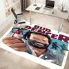 1 pièce Tapis de zone imprimé Terence Hill et Bud Spencer - Tapis d'intérieur doux, lavable et antidérapant, Tapis décoratif pour salon, bureau à domicile, Décoratif de bureau