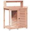 Plant Table with Shelves 82.5 x 50 x 109.5 cm Solid Douglas Fir Wood