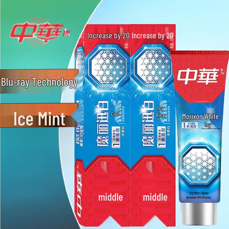 

Zhonghua Magical Rapid White Icy Mint Toothpaste