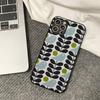 Multi Stem Orla Kiely Folio Phone Case for iPhone 11 12 13 mini pro XS MAX 8 7 6 6S Plus X 5S SE 2020 XR cover