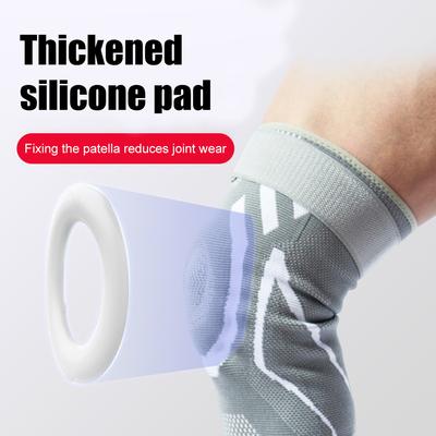 1Pcs Knee Brace With Patella Gel Pad Adjustable Straps Compression Support For Arthritis Meniscus Tear ACL Runner’S Knee