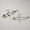 Punk Style Hollow Four Pointed Star Couple Bracelet for Women Men Creative Design Handmade Guitar Heart Bangle Y2K Jewelry Gift