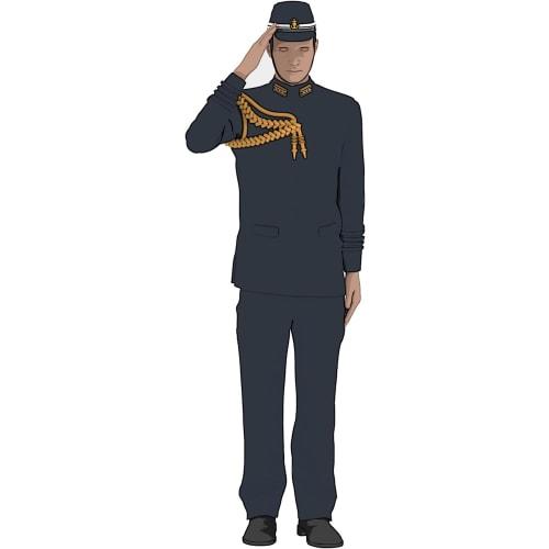 Triumph Model 1/35 Japanese Navy Colonel Figure Type 1 3D Printer Kit TRFF35004