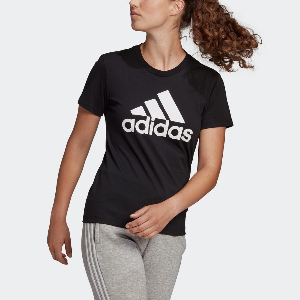 adidas Women's Essentials Logo Tee Black GL0722