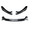 For BMW F20 F21 Maxton Style Front Bumper Lip Splitter Spoiler 1 Series 118i 118d 120i 120d M135i M140i M-Pack 2015-2019 Tuning