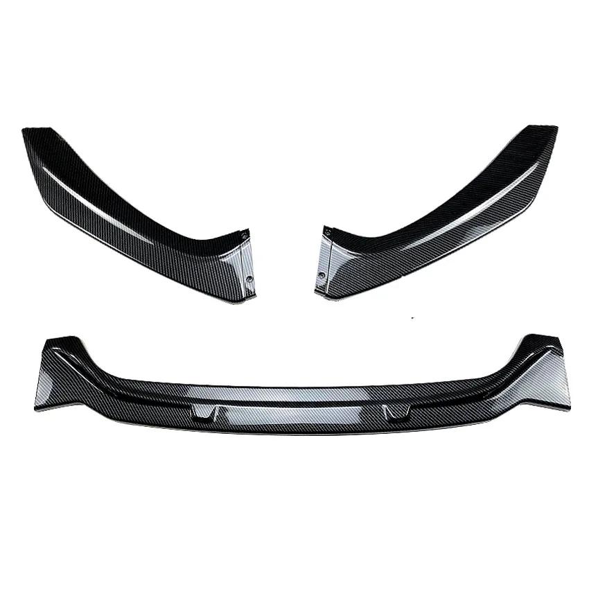 For BMW F20 F21 Maxton Style Front Bumper Lip Splitter Spoiler 1 Series 118i 118d 120i 120d M135i M140i M-Pack 2015-2019 Tuning