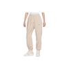 Nike Pantalones Deportivos de Punto con Cordón y Logo Sólido para Mujer, Parte Inferior, Caqui FD4069-126