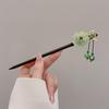 Traditional Sandalwood Hairpin for Chinese Cheongsam & Hanfu Updo