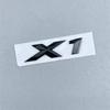 3D ABS Black Chrome Car Letters Rear Trunk Emblem Badge X1 X2 X3 X4 X5 X6 X7 Logo
