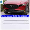 För Mazda CX-30 CX30 - 2025 Bil Fram Bak Strålkastare Ögonbryn List Skydd Trim Ögonlock Tillbehör Exteriör Kit