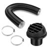 Parking fuel heater intake pipe + air outlet cover-75mm