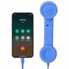 Wired Receiver Retro Telephone Handset Handheld Receiver External Volume Control Wired Microphone Handset Type-C/3.5mm