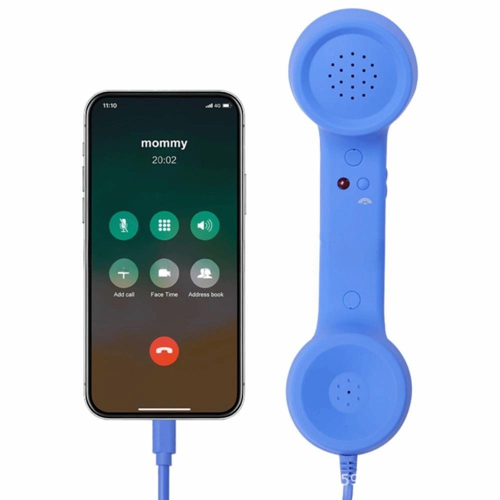 Type-C/3.5mm Wired Microphone Handset Wired Receiver Mobile Phone Handset  Universal Type-C