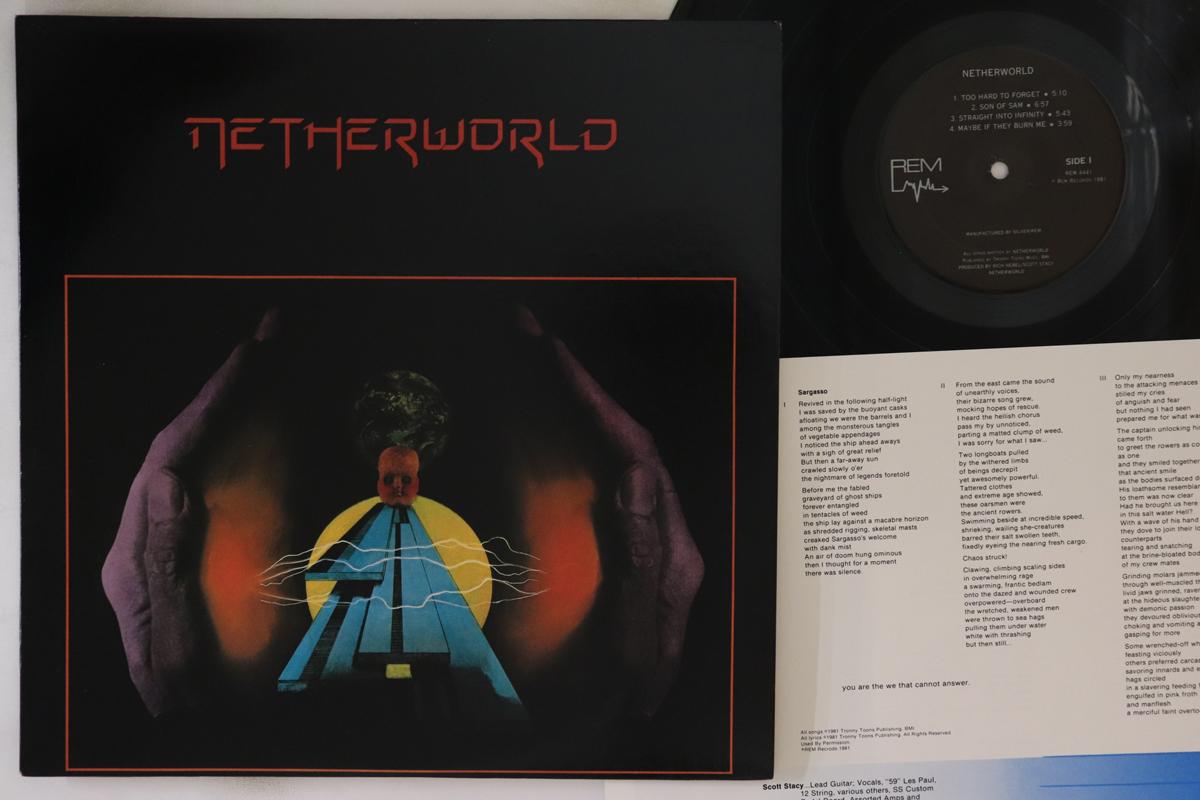 

LP Пластинка NETHERWORLD В Полусвете REM4441 REM 1981 США Рок Б/У