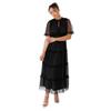 Anaya With Love Womens/Ladies Tulle Keyhole Maxi Dress