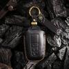 Vintage Key Cover for Toyota Camry Corolla Avalon RAV4 Keychain Leather Key Holder Car Accessories