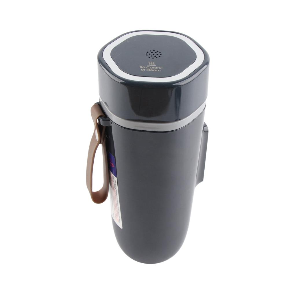 350ml Electric Travel Kettle with Digital Display Non Slip Waterproof Portable Travel Coffee Kettle