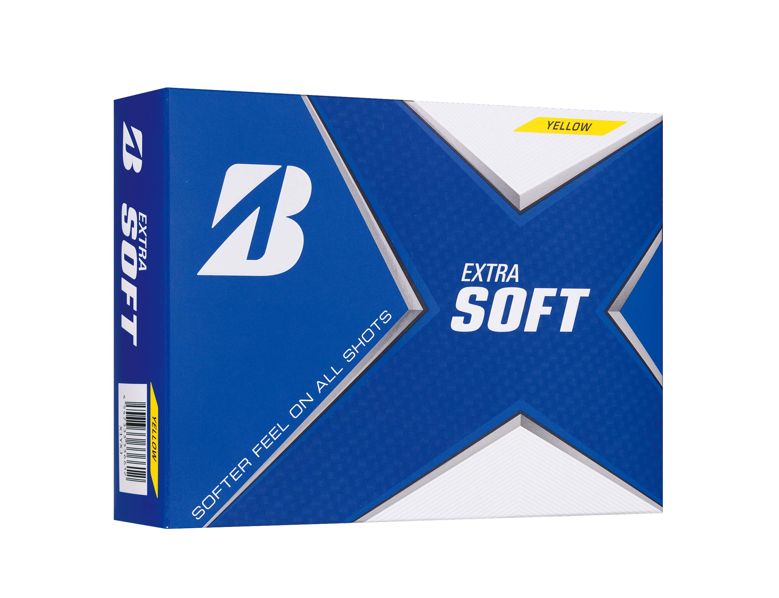 

Мяч для гольфа BRIDGESTONE EXTRA SOFT 2021 Модель 12 мячей Желтый