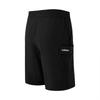 Adidas Lace-Up Comfortable Versatile Three-Quarter Casual Shorts Men Shorts Black JJ0628