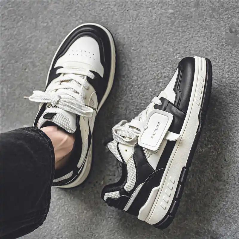 Outdoor Lace-up Shoes Men's Fashionable Woven Cool Sneakers Trainers For Men Sports Botasky Special Luxe Shors Lofers